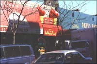 Shop fronts on 74th Street