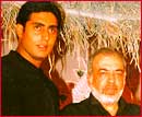 Abhishek with J P Dutta